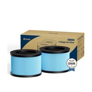 MK01 & MK06 Air Filter Replacement 4-in-1 Air Filter for Smoke Pollen Dander